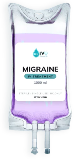 DrpIV+ Migraine IV bag