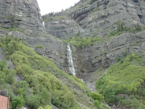 Bridal Veil Falls in Provo Canyon, Utah County