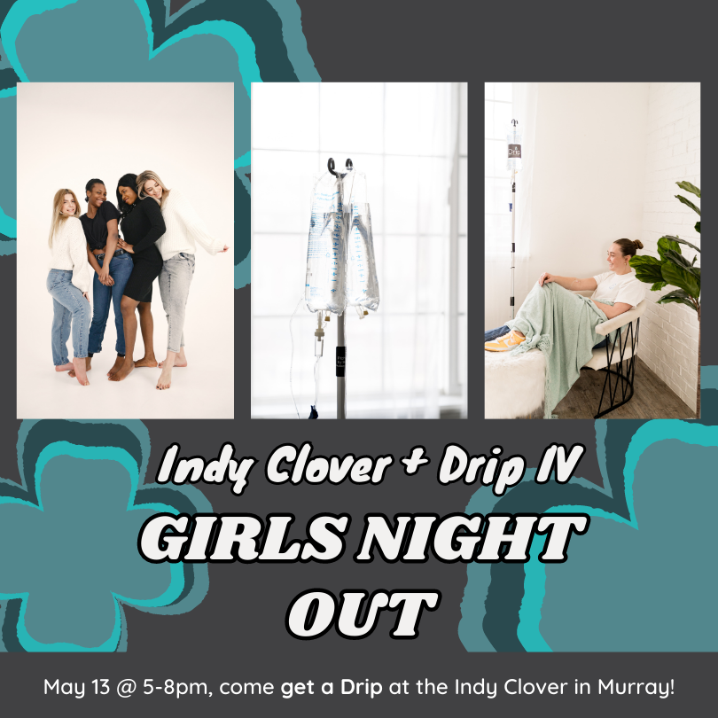 Indy Clover Graphic for the Girls Night Out event