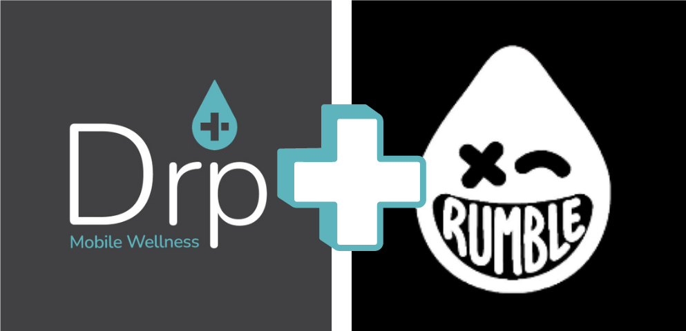 Drp IV and Rumble Boxing Logos side by side