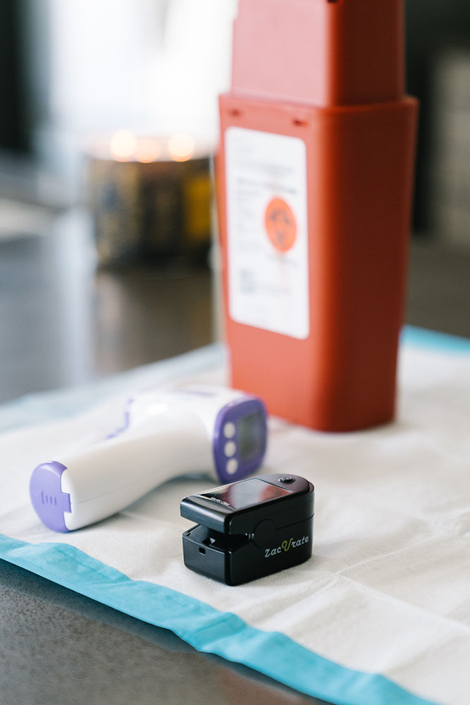 Equipment for ozone iv therapy at home